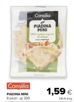 Oasi Consilia piadina mini offerta