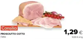 Oasi Consilia prosciutto cotto offerta