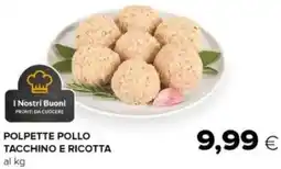 Oasi Polpette pollo tacchino e ricotta offerta