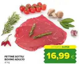 Oasi Fettine sottili bovino adulto offerta