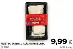 Oasi Filetto di baccalà ammollato offerta