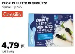 Oasi Consilia cuori di filetto di merluzzo offerta