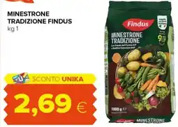 Oasi Minestrone tradizione FINDUS offerta