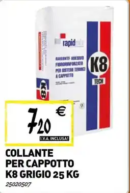 Tecnomat Collante per cappotto k8 grigio offerta
