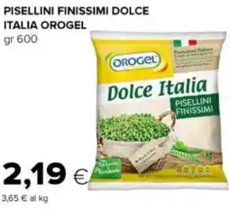 Oasi Pisellini finissimi dolce italia OROGEL offerta