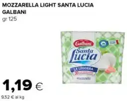 Oasi Mozzarella light santa lucia GALBANI offerta