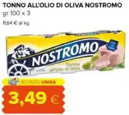 Oasi Tonno all'olio di oliva NOSTROMO offerta