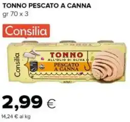 Oasi Consilia tonno pescato a canna offerta