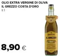 Oasi Olio extra vergine di oliva il grezzo costa d'oro offerta