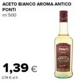 Oasi Aceto bianco aroma antico PONTI offerta