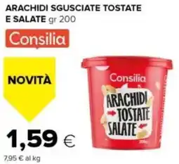 Oasi Consilia arachidi sgusciate tostate e salate offerta