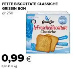 Oasi Fette biscottate classiche GRISSIN BON offerta