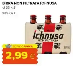 Oasi Birra non filtrata ICHNUSA offerta