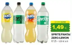 Oasi Sprite/fanta/ zero/lemon offerta
