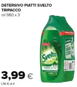 Oasi Detersivo piatti svelto tripacco offerta