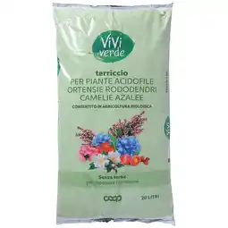Ipercoop TERRICCIO PER PIANTE ACIDOFILE VIVI VERDE offerta