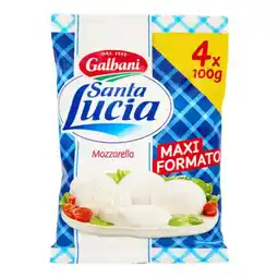 Ipercoop MOZZARELLA SANTA LUCIA GALBANI offerta