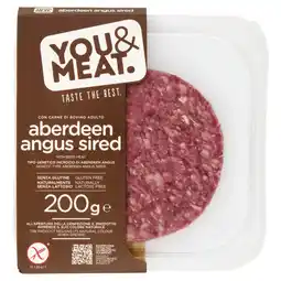 Ipercoop SOLO SULLA LINEA BURGER YOU&MEAT offerta