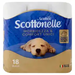 Spazio Conad CARTA IGIENICA SCOTTONELLE BY SCOTTEX offerta