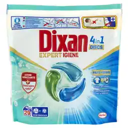 Spazio Conad DETERSIVO 4IN1 DISCS DIXAN - EXPERT offerta