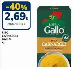 Basko Riso carnaroli GALLO offerta