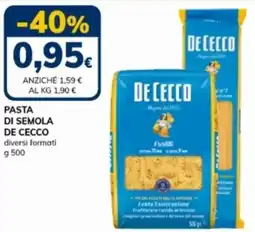 Basko Pasta di semola DE CECCO offerta