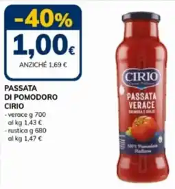 Basko Passata di pomodoro CIRIO offerta