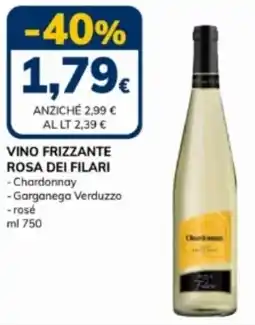 Basko Vino frizzante ROSA DEI FILARI offerta