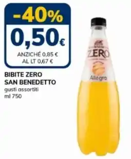 Basko Bibite zero SAN BENEDETTO offerta