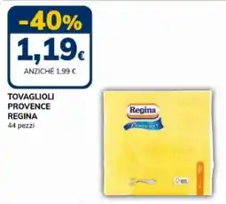 Basko Tovaglioli provence REGINA 44 pezzi offerta