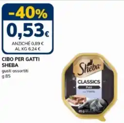 Basko Cibo per gatti SHEBA offerta
