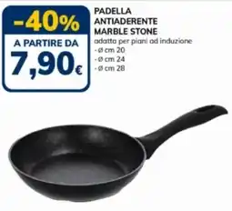 Basko Padella antiaderente MARBLE STONE offerta