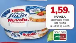 Basko Galbani Nuvola spalmabile fresco alla ricotta offerta