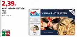 Basko Sugo alla pescatora ARBI offerta