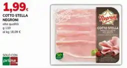 Basko Cotto stella NEGRONI offerta