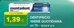 Oasi Mentadent dentifricio igiene quotidiana offerta