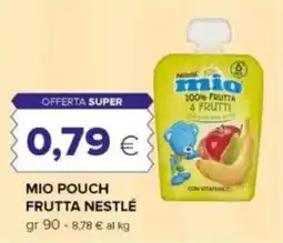 Oasi Mio pouch frutta NESTLÉ offerta