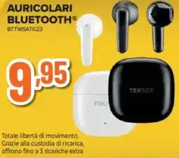 Ipercoop Tekside auricolari bluetooth BTTWSATG23 offerta