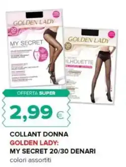 Oasi Collant donna golden lady my secret 20/30 denari offerta