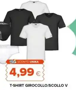 Oasi T-shirt girocollo/scollo V offerta