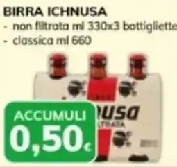 Basko Birra ichnusa non filtrata, classica offerta