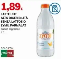 Basko Latte uht alta digeribilità senza lattosio zymil PARMALAT offerta