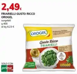 Basko Friarielli gusto ricco OROGEL offerta