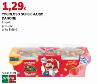 Basko Yogoloso super mario DANONE offerta