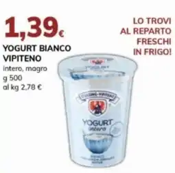 Basko Yogurt bianco VIPITENO offerta