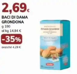 Basko Baci di dama GRONDONA offerta