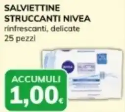 Basko Salviettine struccanti nivea rinfrescanti, delicate offerta