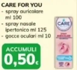 Basko Care for you spray auricolare, spray nasale ipertonico, gocce oculari offerta