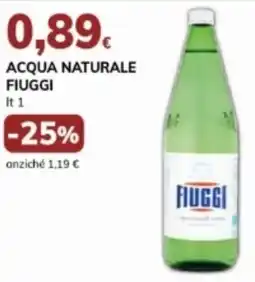Basko Acqua naturale FIUGGI offerta