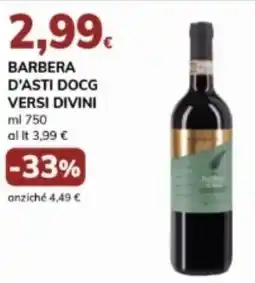 Basko Barbera d'asti DOCG VERSI DIVINI offerta